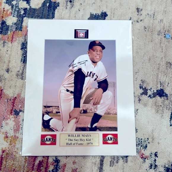 Other - San Francisco Giants Willie Mays signed 8x10 photo